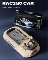 Racing Car Electronic Adventure Game Steering Wheels Toys Kids Educational Desktop Simulation Steering Wheel Toy Game